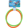 Eddy Toys nardymo žiedai 2 vnt žalia ir oranžinė