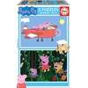Educa dėlionė 2x16 vnt. - Kiaulytė Peppa