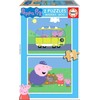 Educa dėlionė 2x9 vnt. - Kiaulytė Peppa