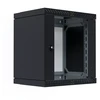 Efb Elektronik EFB 19" Wandgehäuse X-Rack mit Glastür 400-600mm 12HE schw.
