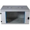 Efb Elektronik EFB 48,26cm Wandgehaeuse GRAU 9HE Tiefe 500mm 1-teilig komplett vormontiert RAL7035 Seitenwaende abnehmbar Abschliessbar