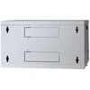 Efb Elektronik EFB 48,26cm Wandgehause GRAU 12HE Tiefe 600mm 1-teilig komplett vormontiert RAL7035 Seitenwaende abnehmbar Abschliessbar