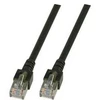 EFB Cat5e, 10m kabelis sieciowy juoda SF/UTP