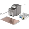 Efb Elektronik EFB Cat6a STP Shortbody Keystone modulis su metaliniu prievado dangteliu