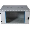 Efb Elektronik EFB EFB 48,26 cm prie sienos montuojamas korpusas PILKAS 4U gylis 400 mm Vientisas pilnai surinktas RAL7035 šoninis skydelis nuimamas Rakinamas