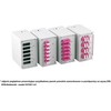 Efb Elektronik EFB 53705.3v2b Priekinis skydelis DIN bėgelio paskirstymo dėžutei 53705.1v3, 6x SC Simp/LC Dupl