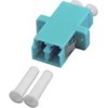 Efb Elektronik EFB Adapteris LC/LC Duplex multimode OM3/OM4, plastikas/keramikinė ugnis, Aqua