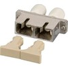 Efb Elektronik EFB Adapteris ST/SC Duplex wielomodowy, metal/keramikinė tuleja, smėlio spalva