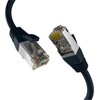 Efb Elektronik M-Cab CAT8.1 Juodas 0.25M PATCH CORD/RJ45 S/FTP LSZH 40GBIT CU LAN