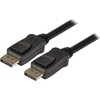 EFB EFB DisplayPort 1.2 Anschlusskabel,4K60HZ St-St,0.5m,juodas