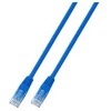 EFB Patchcord Cat.6, U/UTP, PVC, CCA, mėlynas, 10m (K8100BL.10)