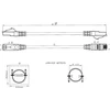 Efb Elektronik EFB EFB Electronics 5m Cat6a S / FTP - RJ-45 - RJ-45 - Male / Male - Cat6a - S / FTP (S-STP) - Gray (K5535GR.5)