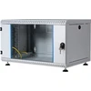 EFB EFB Elektronik 691715VGR.60 stelažas 15U Sieninė spintelė Pilka