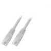 EFB Elektronik K8100GR.1,5, 1,5 m, Cat6, U/UTP (UTP), RJ-45, RJ-45, Pilkas