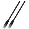 EFB Elektronik K8100SW.20, 20 m, Cat6, U/UTP (UTP), RJ-45, RJ-45, Juodas