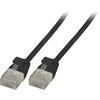 Efb Elektronik EFB Patchcord Cat.6a, U/UTP, ultraflex, juoda, 0.5m (K8108SW.0,5)