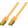 Efb Elektronik EFB EFB jungiamasis kabelis Cat6a S/FTP LSZH su Cat7 žaliu kabeliu 1,5 m GELTONAS 10 Gigabit Ethernet 600MHz 4x2xAWG26/7 Atsparus ugniai Mažai dūmų skleidžiantis