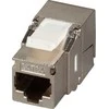 Efb Elektronik EFB EFB Keystone Cat6A 500Mhz sertifikuoti komponentai, įžeminimas, 10Gbit GHMT, paprastas surinkimas