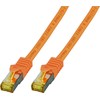 Efb Elektronik EFB EFB komutacinis kabelis Cat6a S/FTP LSZH su Cat7 daugiakanaliu kabeliu 1,5m ORANŽINIS 10 Gigabit Ethernet 600MHz 4x2xAWG26/7 liepsnos laidininkas