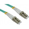 EFB EFB LWL Kabelis Duplex Jumper LC-LC 50/125 OM3 15 Meter LSZH Halogenfrei aqua 2.0mm geprueft mit Messprotokoll