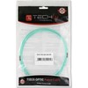 EFB EFB LWL Kabelis Duplex Jumper LC-LC 50/125 OM3 15 Meter LSZH Halogenfrei aqua 2.0mm geprueft mit Messprotokoll