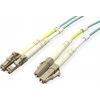 Efb Elektronik EFB EFB LWL Kabelis Duplex Jumper LC-LC 50/125 OM3 1.0 Meter LSZH Halogenfrei aqua 2.0mm geprueft mit Messprotokoll