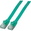 Efb Elektronik EFB EFB RJ45 Flachpatchkabel U / FTP, 6A, PVC, 1m, grUn