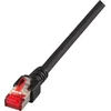 Efb Elektronik EFB EFB RJ45 patch kabelis S/FTP Cat.6 LSZH 0,15 m Juodas grynas varis patentuotas ilgio įspaudas ant lenkimo reljefo