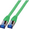 EFB EFB RJ45 patch kabelis S/FTP Cat6A Superflex LSZH ŽALIAS Ilgis 1,5 m 10 Gbit 500 MHz 100 % varis su Cat 7 žaliu kabeliu