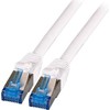 Efb Elektronik EFB EFB RJ45 Patch kabelis S/FTP, Cat.6A, Cat7 TPE superflex, 3 m, mes