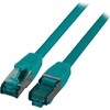 Efb Elektronik EFB EFB RJ45 Patchkabel S / FTP, Cat.6A, LSZH, 0,25m, grün