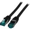 Efb Elektronik EFB EFB RJ45 Patchkabel S/FTP, Cat.6A, LSZH, 25m, Juodas