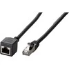 Efb Elektronik EFB EFB RJ45 Patchkabelverl. S/FTP, Cat.6A, AWG26, LSZH, 10m, sw