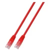 Efb Coferro Cables „Mercodan“ – jungiamasis kabelis – RJ-45 (kištukas) į RJ-45 (kištukas) – 1,5 m – UTP – CAT 5e – raudonas