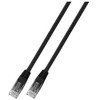 EFB EFB Elektronik 10m Cat6 Patch kabelis sieciowy Juodas U/UTP (UTP)