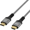 EFB EFB Elektronik HDMI-21-00001 kabelis HDMI 0,5 m HDMI Typu A (Standard) Juodas, Pilka
