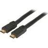 Efb Elektronik EFB HDMI laidinis didelės spartos Ethernet 4K60Hz jungties kabelis, A tipo kištukas į A tipo kištuką, Juodas, 1m