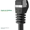 EFB InLine® tinklo kabelis, Cat.6A, S/FTP, TPE (LSZH), CCA, balta, 5m