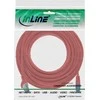 EFB InLine® tinklo kabelis, Cat.6A, S/FTP, TPE (LSZH), CCA, raudonas, 7,5 m