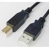 Efb Kabelis Brackton USB Male - USB Male B 1.8m Juodas