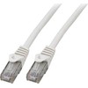Efb Accs EFB Kabelis połączeniowy RJ45 U / UTP, kat. 6, LSZH, CCA, 0,5 m, balta (K8104WS.0,5)