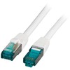 Efb Elektronik EFB kabelis RJ45 S/FTP, Cat.6A, LSZH, 10m, balta
