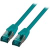 EFB kabelis RJ45 S/FTP, Cat.6A, LSZH, 15m, žalia