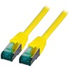 Efb Elektronik EFB Kabelis RJ45 S/FTP, Cat.6A, LSZH, 7,5m, geltona