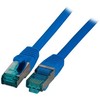 Efb Elektronik EFB Kabelis RJ45 S/FTP, Cat.6A, LSZH, 7,5m, mėlyna