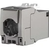 EFB modulis Keystone RJ45 Cat6a STP, plonas, trumpo korpuso, metalinis