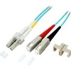Efb Elektronik EFB LWL dvipusis trumpiklis LC-SC 50/125 OM3 1 metro LSZH be halogenų vanduo 2,0 mm, išbandytas su matavimo protokolu