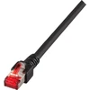 RNS® jungiamasis kabelis su apsauga nuo fiksavimo, Cat. 6, S/FTP, PiMF, PVC, 250MHz, juodas, 3m, Good Connections (8060-030S)
