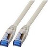 Efb Elektronik EFB Patchcord RJ45 S / FTP, Cat.6A, Cat7 TPE superflex, 5m, pilka