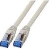 Efb Elektronik EFB Patchcord RJ45 S / FTP, Cat.6A, Cat7 TPE superflex, 5m, pilka
